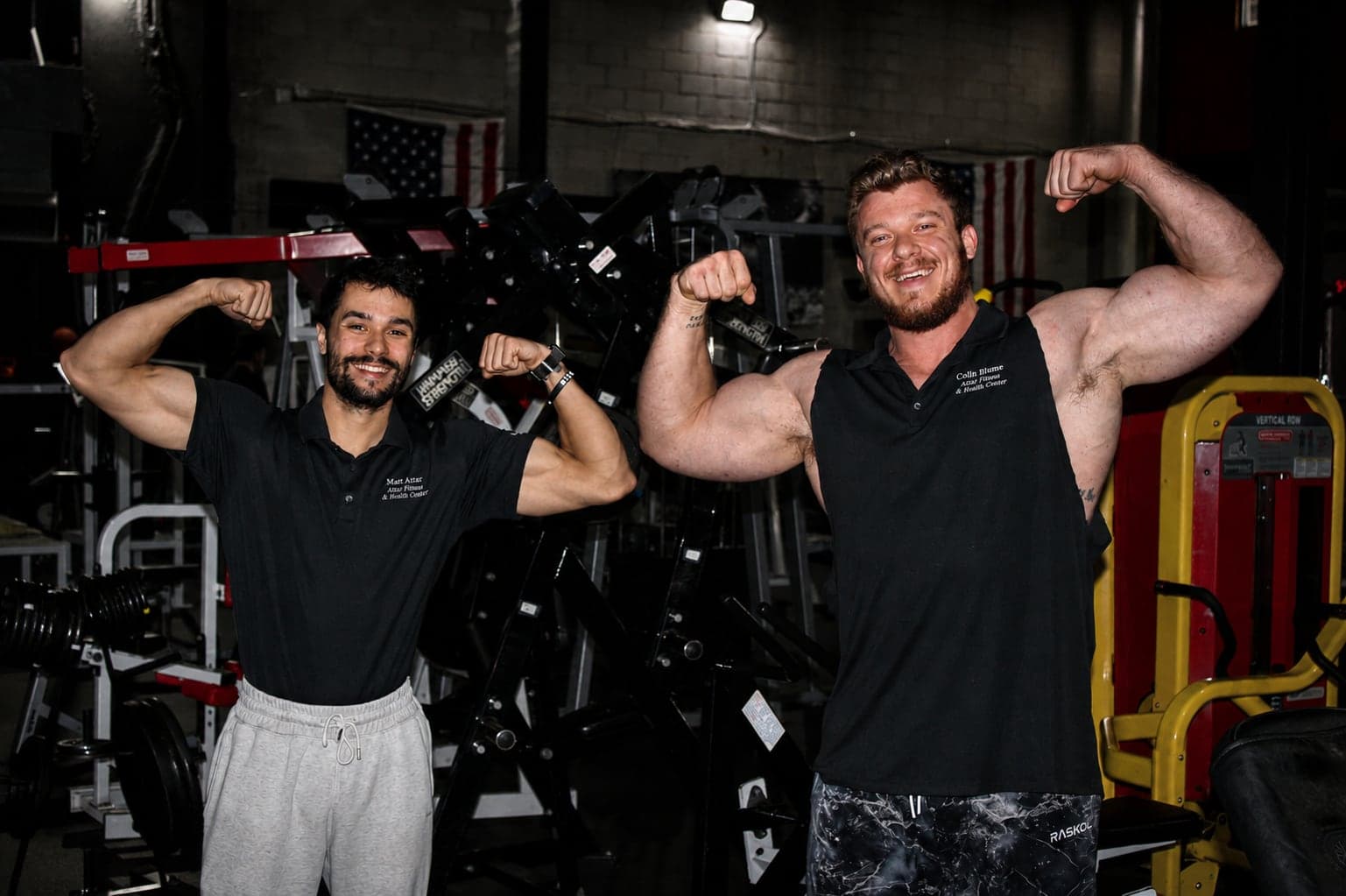 Atlas Fitness owners Matt Auer and Colin Blume