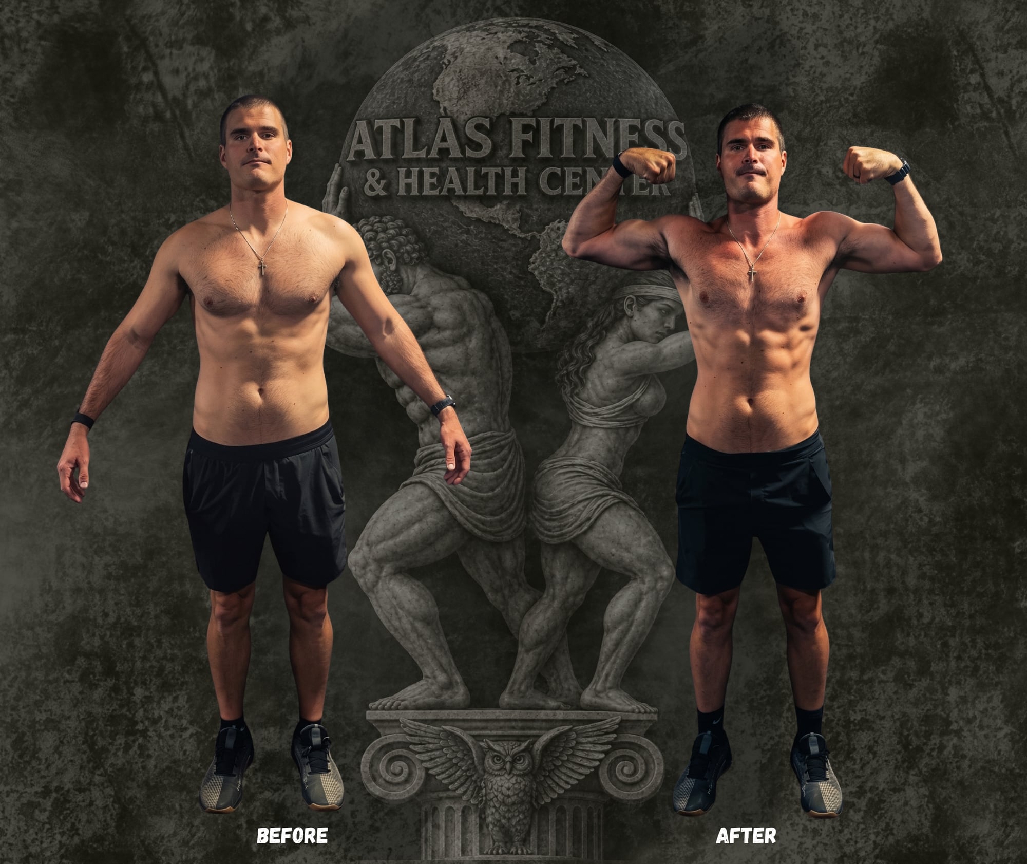 Before and after: Atlas client